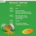 Nature Super Greens Gummies - Fruit & Veggie Boost