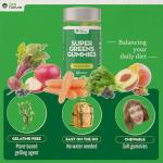 Nature Super Greens Gummies - Fruit & Veggie Boost