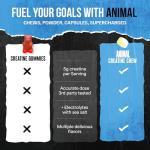 Animal Creatine Chews - Lemon Ice Flavor Tablets