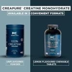 Kinetica Creapure 100% Creatine Monohydrate Powder