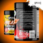 Warrior Creatine Monohydrate Powder 500g - Tropical Sunrise