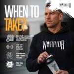 Warrior Creatine Monohydrate Powder 500g - Tropical Sunrise