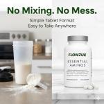 Flowzuk Essential Amino Acids - Vegan EAA Tablets
