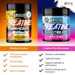 Warrior Creatine Monohydrate Powder 500g - Tropical Sunrise
