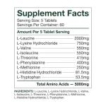 Flowzuk Essential Amino Acids - Vegan EAA Tablets