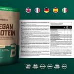 BioTechUSA Vegan Protein Shake - Vanilla Cake, 2 kg