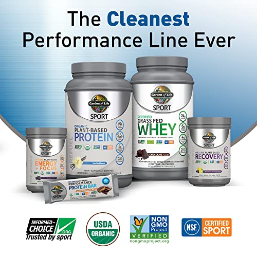 Organic Plant-Based Energy + Focus Pre Workout Powder