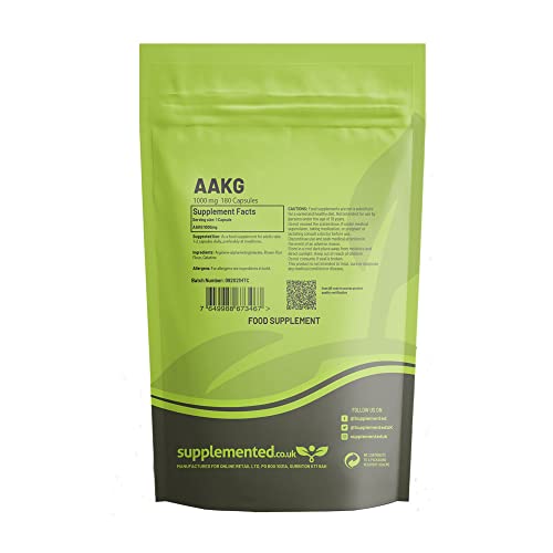 AAKG Muscle Pump Pre Workout Supplement 360 Capsules