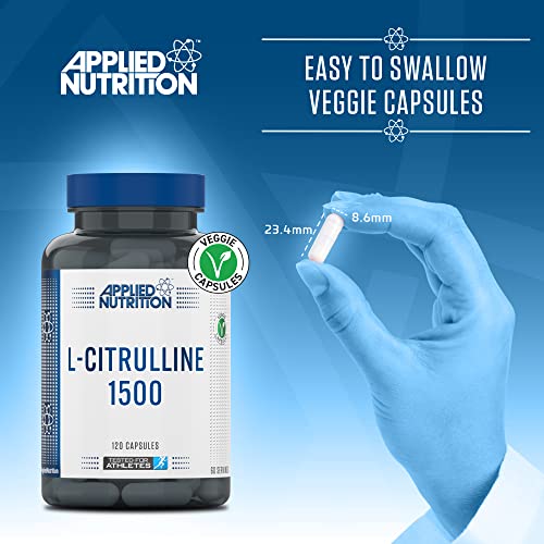 L-Citrulline Capsules - Muscle Pump, Recovery Supplement (60 Servings)