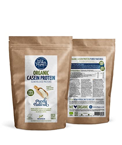Organic Casein Protein Powder - 78% Protein | 500g