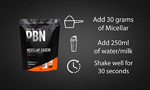 Premium Body Nutrition Strawberry Micellar Casein - 2kg