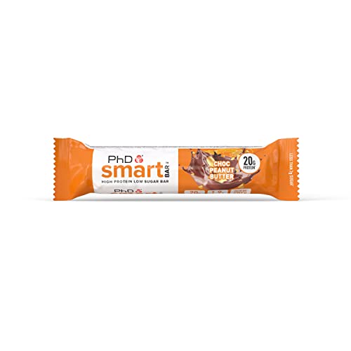 PhD Nutrition Smart Protein Bar, Chocolate Peanut Butter