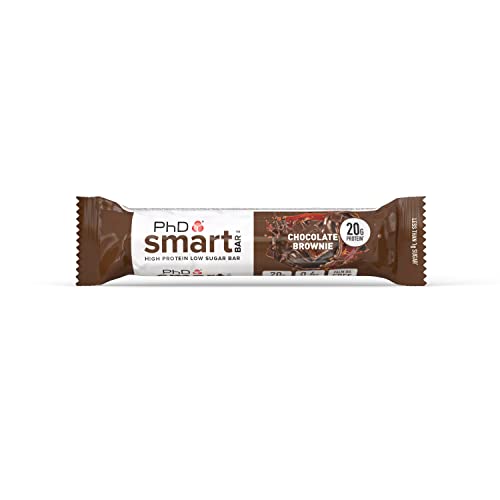 PhD Smart Protein Bar, High Protein, Low Sugar, Chocolate Brownie Flavour