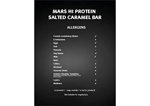 MARS Salted Caramel Hi-Protein Bar, 12-Pack (59g)