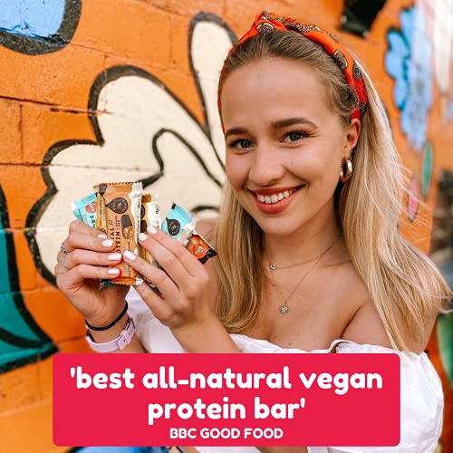 Gluten-Free Protein Bars, Vegan, High-Fiber, Natural, 12-Pack