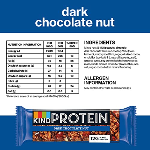 KIND Protein Bars - Dark Chocolate Nut Flavor