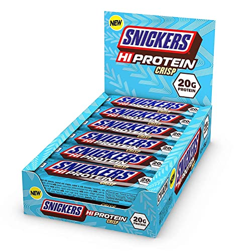 MARS Snickers Choc Crisp Hi-Protein Bars 12x55g
