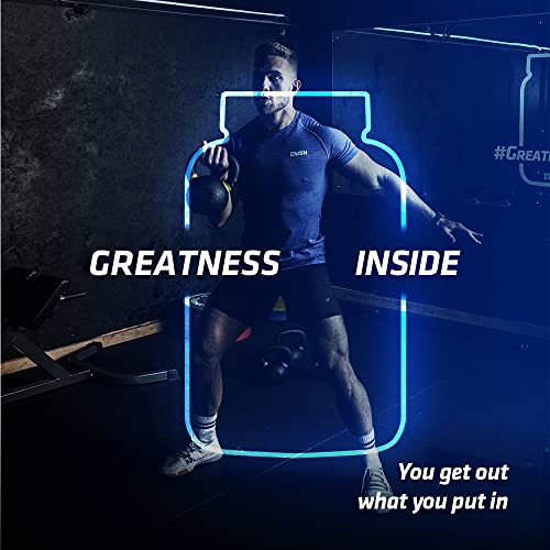 USN Micronized Creatine Monohydrate Powder 500g: Improve Your Performance With Unflavoured Creatine Powder, Energy Boosting Pre train and Post Workout Recovery Powder