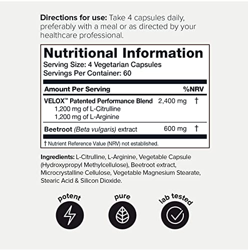 3000mg Nitric Oxide Booster - Powerful Sport Nutrition