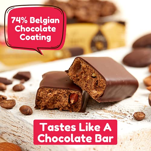 Gluten-Free Protein Bars, Vegan, High-Fiber, Natural, 12-Pack