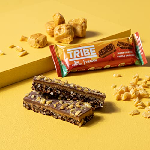 Vegan Choc Honeycomb Protein Bars - Plant-Based Fuel