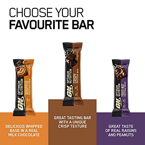 No-Sugar Protein Bars for Bodybuilders: Optimum Nutrition, Chocolate Brownie
