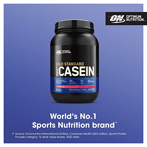 Optimum Nutrition Casein Slow Digesting Protein Powder - Strawberry