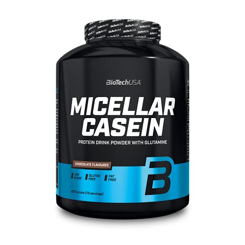 BioTechUSA Micellar Casein, Chocolate Protein Powder 2.27kg