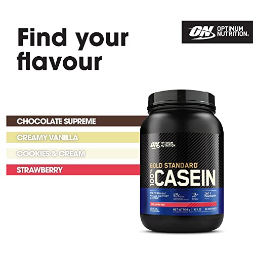 Optimum Nutrition Casein Slow Digesting Protein Powder - Strawberry