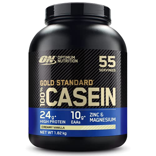 Gold Standard Casein Protein Powder, Vanilla, 55 Servings