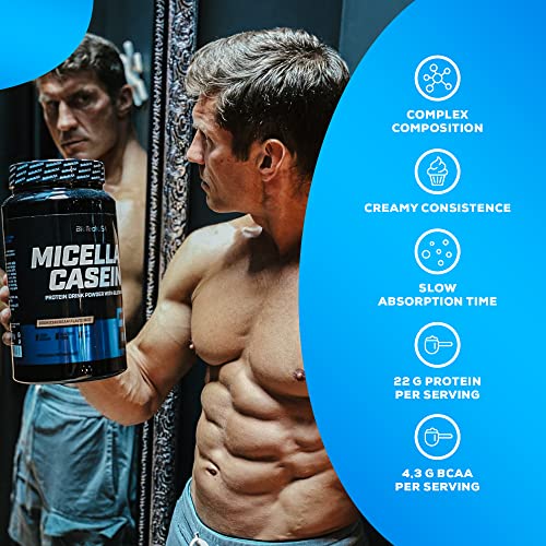 BioTechUSA Micellar Casein, Chocolate Protein Powder 2.27kg