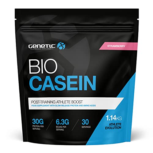 Genetic Supplements Muscle Building Protein - Strawberry, 30 Servings
