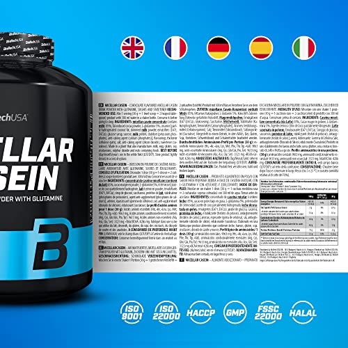 BioTechUSA Micellar Casein, Chocolate Protein Powder 2.27kg