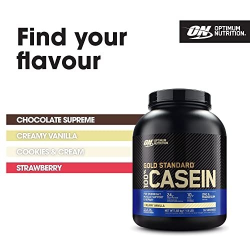 Gold Standard Casein Protein Powder, Vanilla, 55 Servings