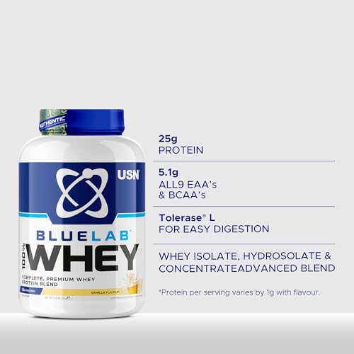 USN Vanilla Whey Protein 2kg: Muscle-Building Supplement