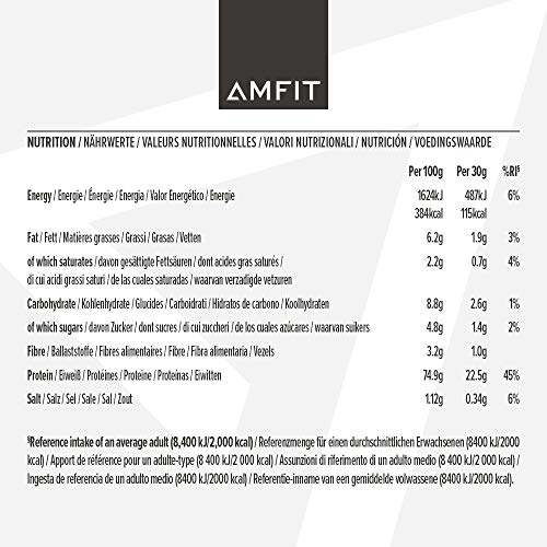 Amfit Nutrition Whey Protein Powder - Cookies & Cream