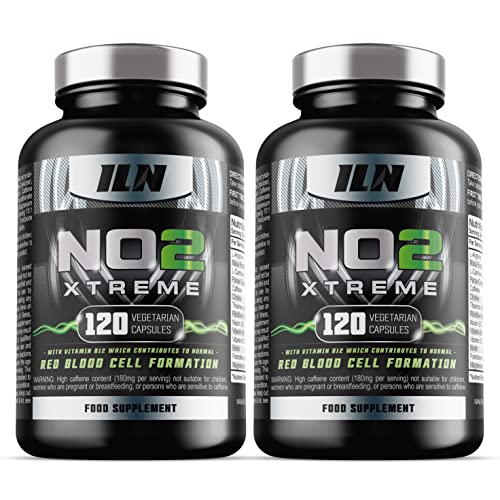 NO2 Xtreme - Nitric Oxide Booster - Pre Workout Capsules