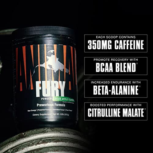 Animal Fury Pre Workout Powder: Energy for Bodybuilders