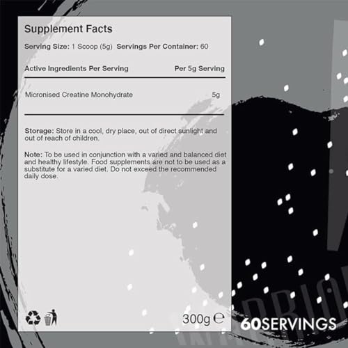 Warrior Essentials Creatine Powder, 300g