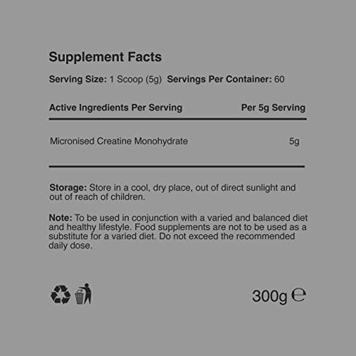 Warrior Essentials Creatine Powder, 300g