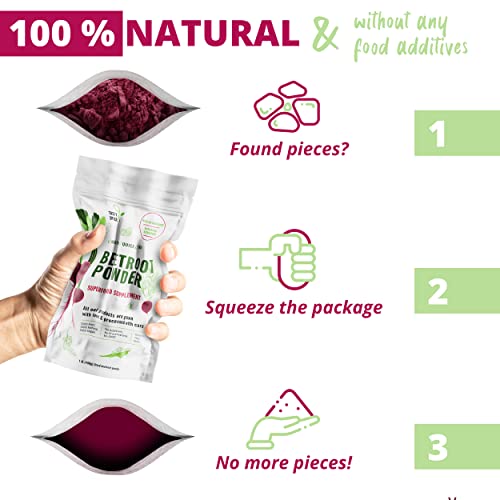 Red Beetroot Powder - Boost Circulation & Stamina