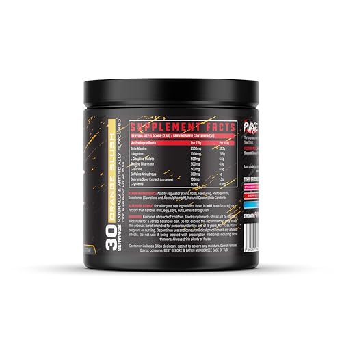 XL Nutrition Purge Pre Workout - Orange Slush