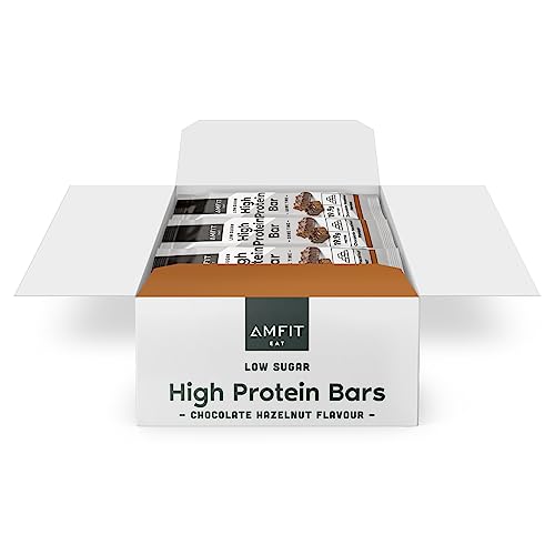 Amfit Hazelnut Protein Bars - Pack of 12
