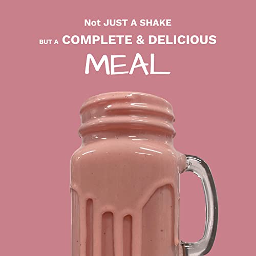 Strawberry Banana Plant-Based Protein Shake - Vegan Meal Replacement