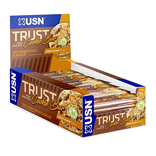 USN Trust Cookie Bar: Salted Caramel Protein Snack