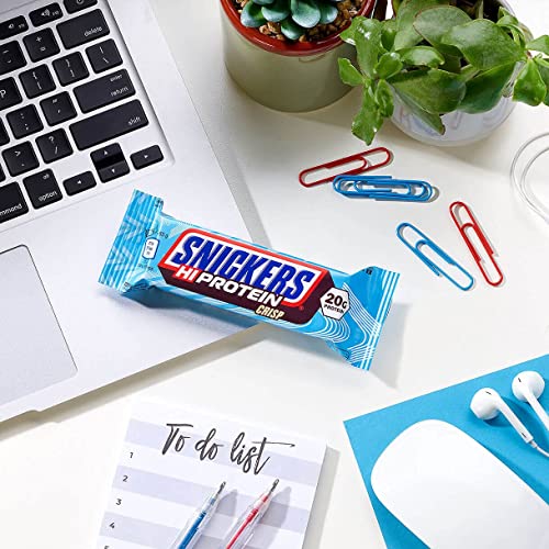 MARS Snickers Choc Crisp Hi-Protein Bars 12x55g