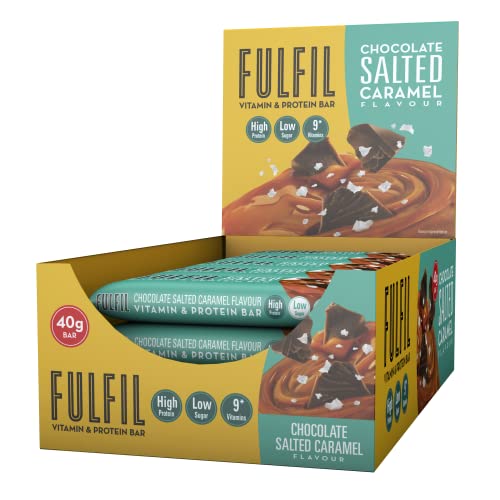 Fulfil Chocolate Salted Caramel Protein Bar - 15-Pack