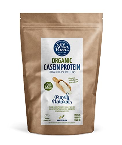 Organic Casein Protein Powder - 78% Protein | 500g