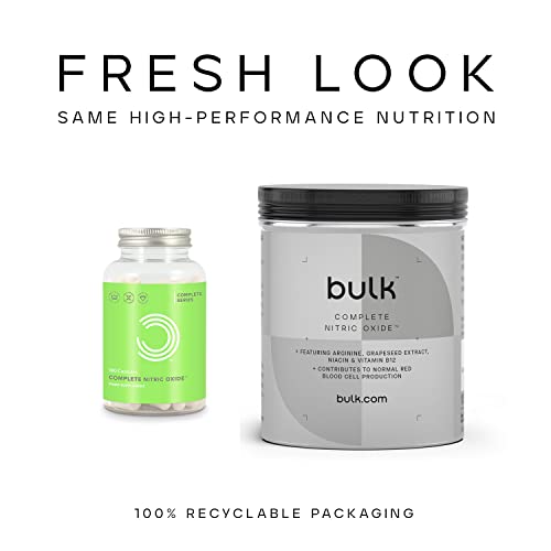 180 Bulk Nitric Oxide Capsules, Pre Workout