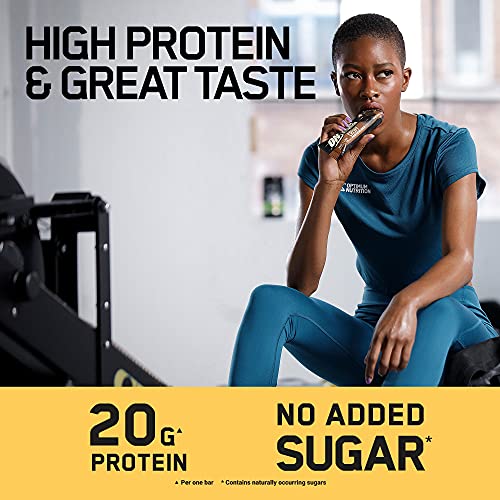 Optimum Nutrition Protein Bars, Peanut Butter Flavour (10x65g)